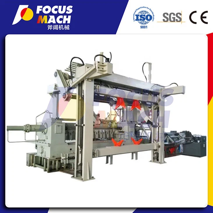 4Ft Log Centering machin pou idwolik sèl Chuck laparans Peeling machin