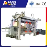 4Ft Log Centering machin pou idwolik sèl Chuck laparans Peeling machin