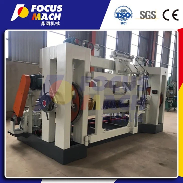 Woodworking Mechanical Veneer Spindle Peeling Machine