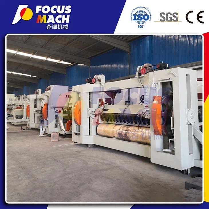 Woodworking Mechanical Veneer Spindle Peeling Machine